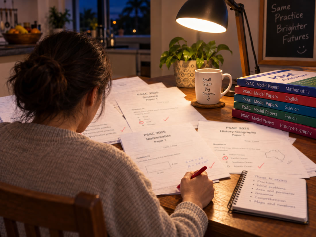 PSAC past papers: why correction is the hard part at home